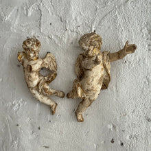 Load image into Gallery viewer, Pair Of Late 18th Century Italian Wooden Putti