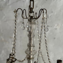 Load image into Gallery viewer, Late 19th Century French 3-Arm Candle Chandelier