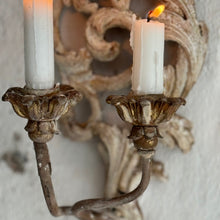 Load image into Gallery viewer, Late 19th Century French Candle Appliqué