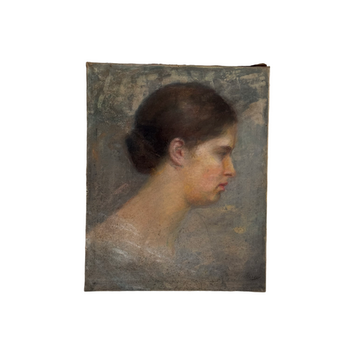 Late 19th Century French Pastel Painting