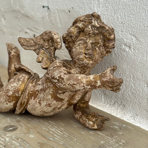 19th Century French Wooden Putti