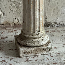 Load image into Gallery viewer, Antique French Fluted Plaster Pedestal Column