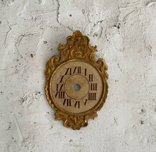 Load image into Gallery viewer, Early 19th Century French Giltwood Decorative Clock Face