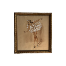 Load image into Gallery viewer, Late 19th Century French Ballerina Pencil Drawing