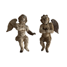Load image into Gallery viewer, Pair Of Late 17th Century French Wooden Putti