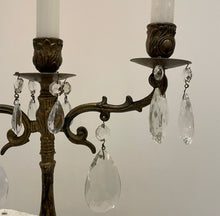 Load image into Gallery viewer, Late 19th Century French Brass Candelabra