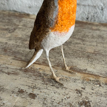 Load image into Gallery viewer, Handmade Crowned Robin Sculpture by a Parisian Artist