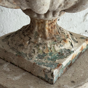 Early 19th Century French Cast Iron Urn
