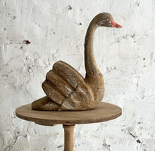 Load image into Gallery viewer, Early 19th Century French Carved Wooden Swan