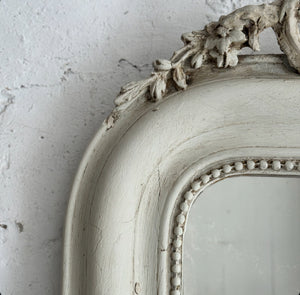 19th Century French Crested Mirror