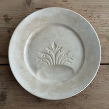 Load image into Gallery viewer, Set of Four Antique French Digoin &amp; Sarreguemines Fleur-de-Lis Ironstone Entrée Plates
