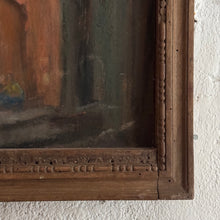 Load image into Gallery viewer, Late 19th-Century Pastel of a Mediterranean Street Scene