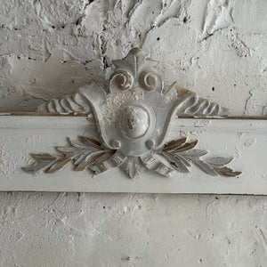 Late 19th Century French Wooden Pediment