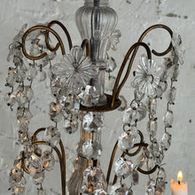 Load image into Gallery viewer, Early 19th Century French 6-Arm Candle Chandelier