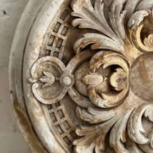 Load image into Gallery viewer, Late 19th Century French Plaster Ceiling Rose