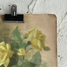 Load image into Gallery viewer, Vintage French Floral Study, Oil on Paper