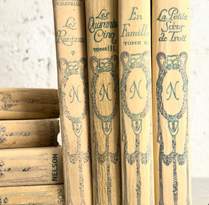 Late 19th Century French Parisian Nelson Books