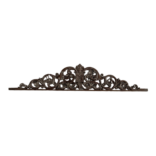 French Carved Pediment