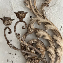 Load image into Gallery viewer, Late 19th Century French Candle Appliqué