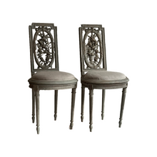 Load image into Gallery viewer, Pair Of Early 19th Century French Bedroom Chairs