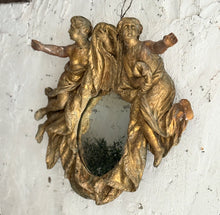 Load image into Gallery viewer, Early 18th Century French Gilt wood Mirror