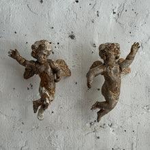 Load image into Gallery viewer, Pair Of Late 18th Century French Wooden Putti