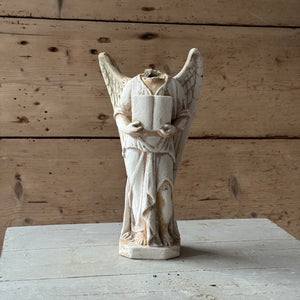 Early 19th Century French Wooden Angel