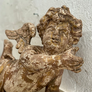 19th Century French Wooden Putti