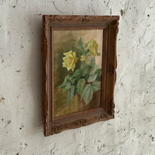 Load image into Gallery viewer, French Floral Still Life of Yellow Roses, Early–Mid 20th Century