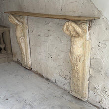 Load image into Gallery viewer, Pair Of 19th Century French Plaster Putti Corbels