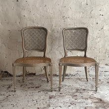 Load image into Gallery viewer, Pair Of Early 19th Century French Caned Chairs