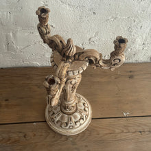 Load image into Gallery viewer, Early 19th Century French Wooden Candelabra