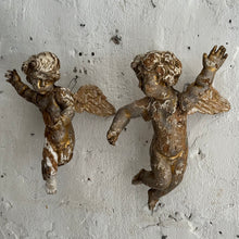 Load image into Gallery viewer, Pair Of Late 18th Century French Wooden Putti