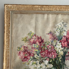 Load image into Gallery viewer, Late 19th Century French Floral Painting