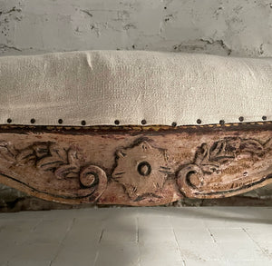 Early 19th Century French Carved ‘Banquette De Piano’
