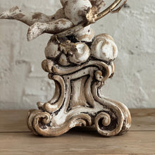 Load image into Gallery viewer, Early 19th Century Italian Wooden Putti Candelabra