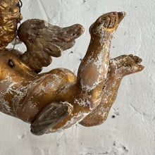 Load image into Gallery viewer, Early 19th Century Italian Carved Flying Cherub