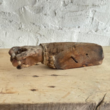 Load image into Gallery viewer, Late 18th Century French Wooden Santos Arm