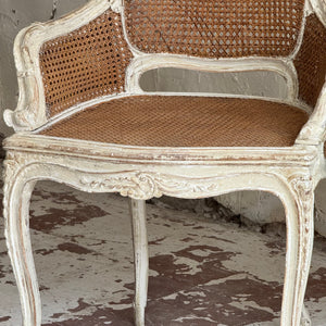 Pair Of 19th Century French Rattan Armchairs