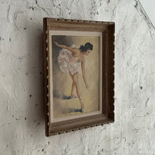 Load image into Gallery viewer, Late 19th Century French Ballerina Painting