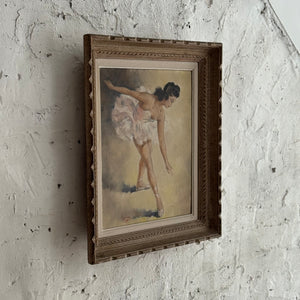 Late 19th Century French Ballerina Painting