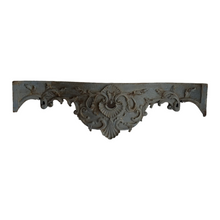 Load image into Gallery viewer, Late 19th Century French Wooden Pediment