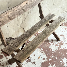 Load image into Gallery viewer, Late 19th Century French Table &amp; Benches
