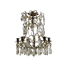 Load image into Gallery viewer, Late 19th Century French 6-Arm Candle Chandelier