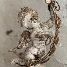 Load image into Gallery viewer, Early 19th Century Italian Wooden Putti Candelabra