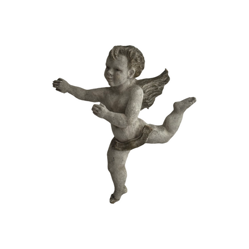 19th Century French Papier-mâché Putti