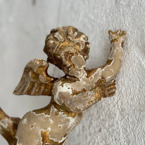 19th Century French Wooden Putti