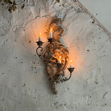 Load image into Gallery viewer, Late 19th Century French Candle Appliqué