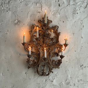 Early 19th Century Italian Wooden Applique
