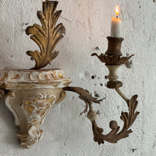 Load image into Gallery viewer, Late 19th Century French Candle Appliqué